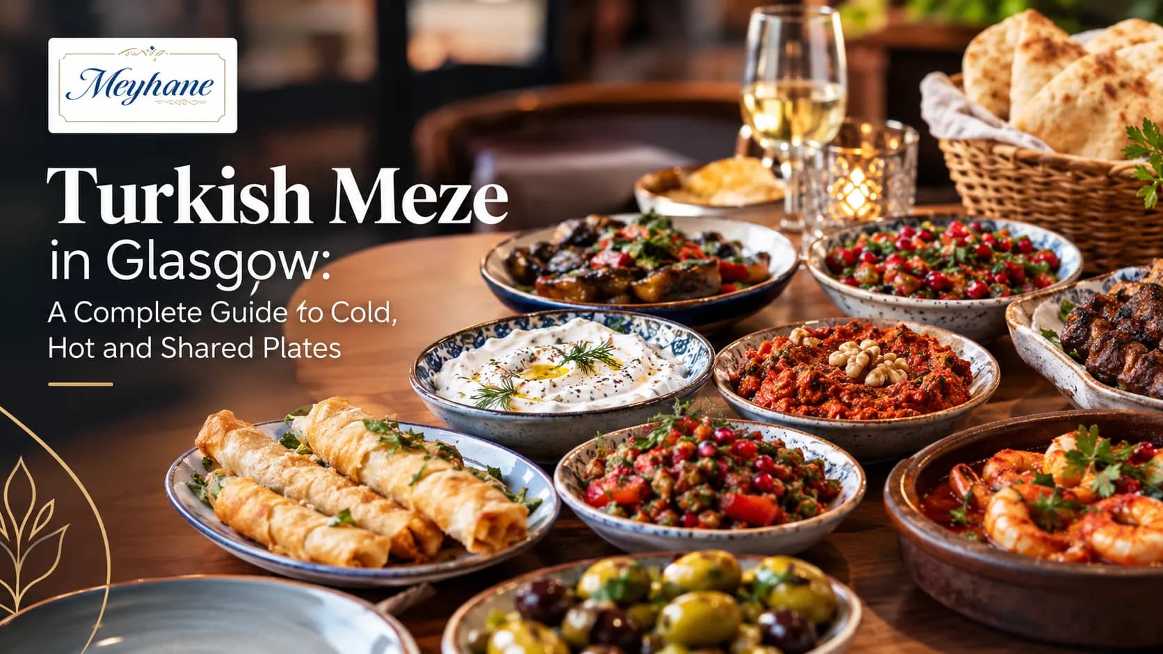 Turkish Meze in Glasgow: A Complete Guide to Cold, Hot and Shared Plates